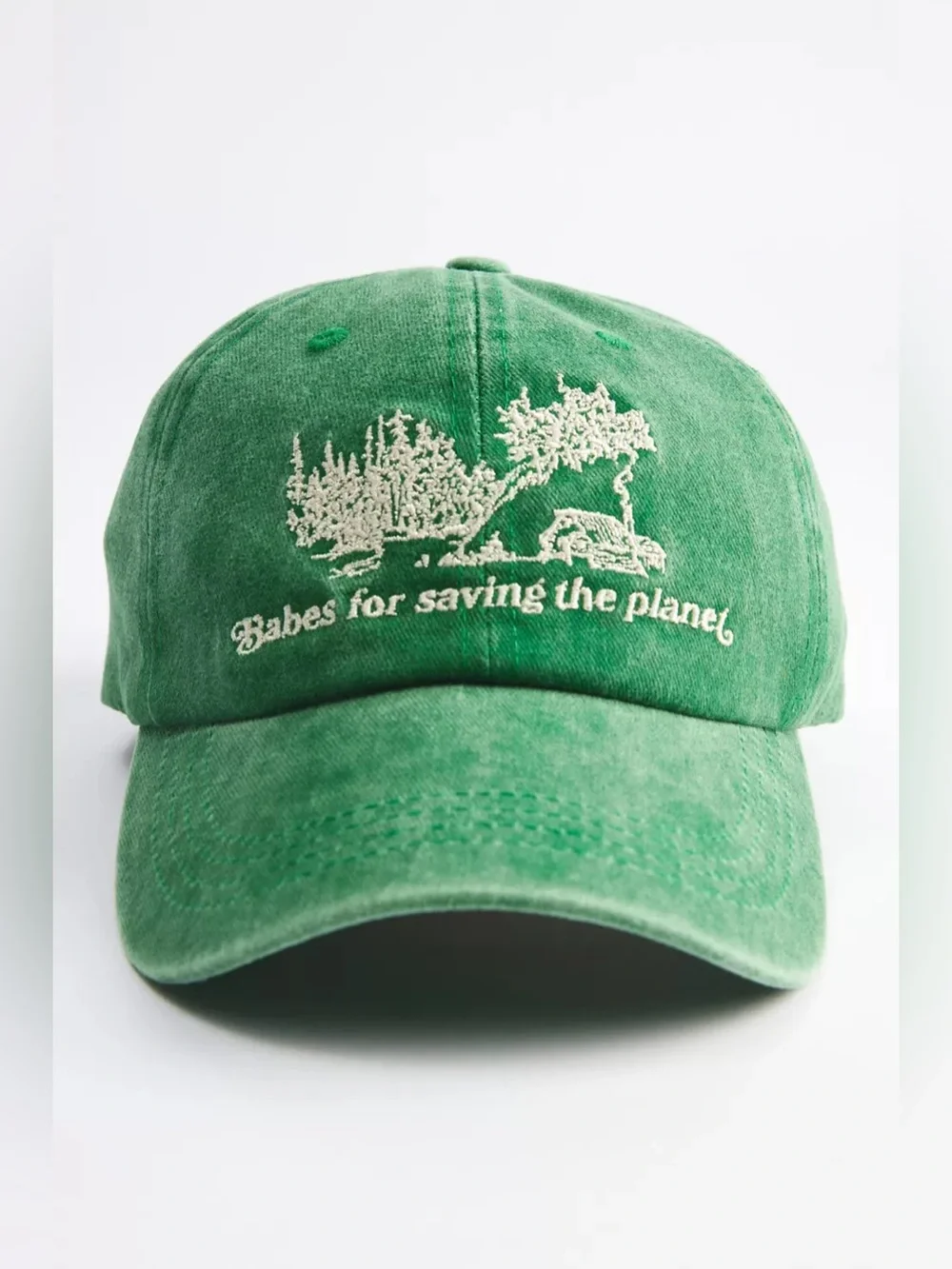 Urban Outfitters Babes Saving The Planet Washed Dad Hat